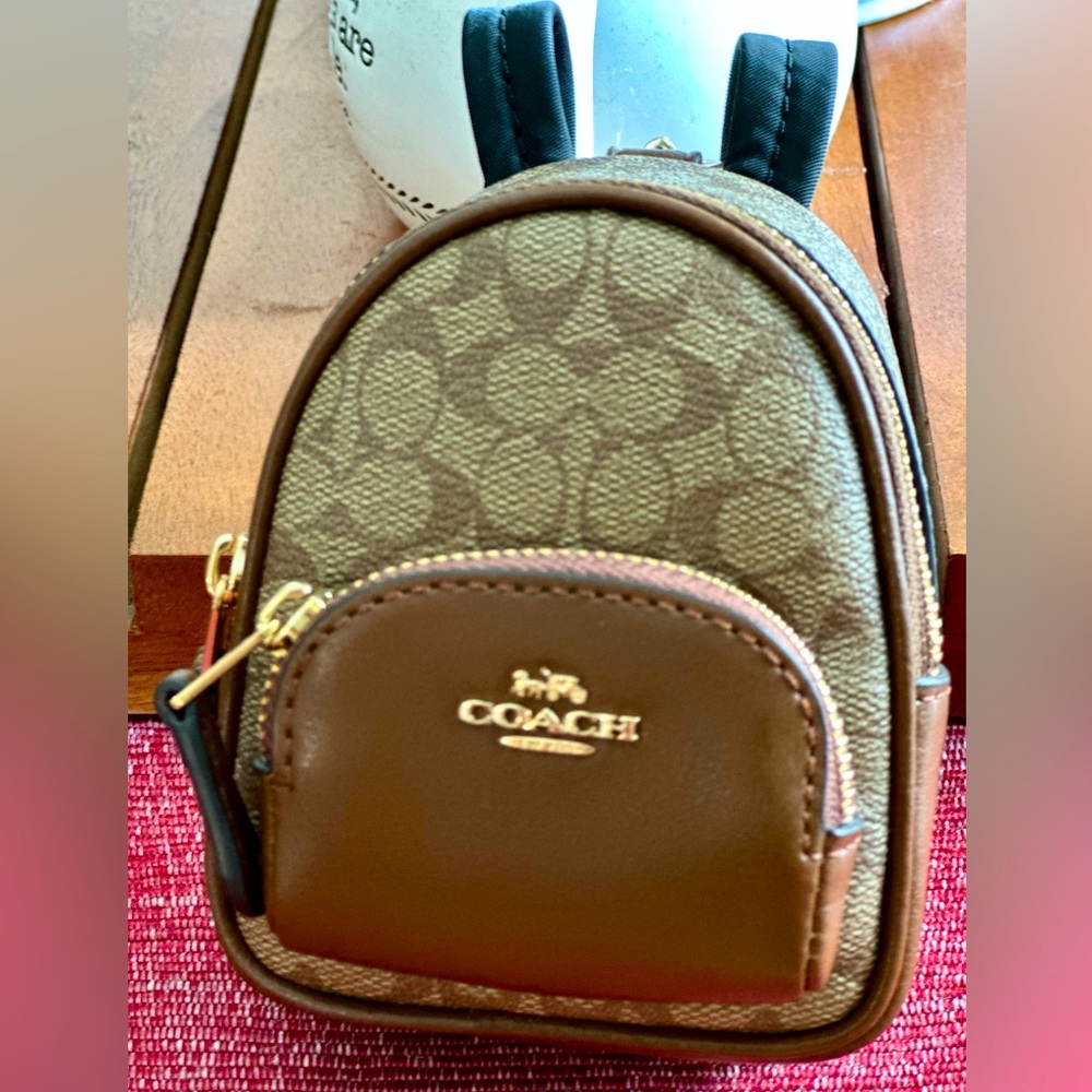 Authentic Coach mini backpack